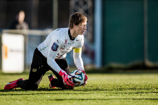 Mjällbys målvakt Mattias Asper