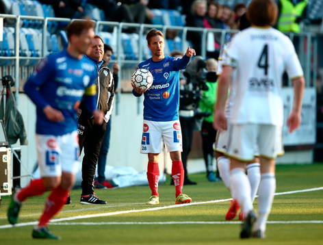 Åtvidabergs tränare Roar Hansen och Martin Lorentzson