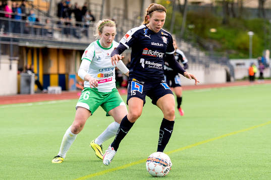 Hammarbys Olga Ekblom Linköpings Jessica Samuelsson