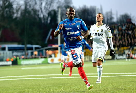 Åtvidabergs John Owoeri jublar