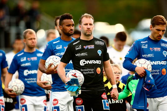 Åtvidabergs målvakt Henrik Gustavsson
