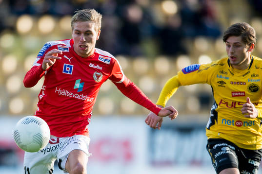 Kalmars Jonathan Ring och Elfsborgs Arber Zeneli