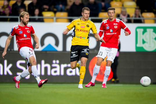 Kalmars Markus Thorbjörnsson och Elfsborgs Viktor Claesson