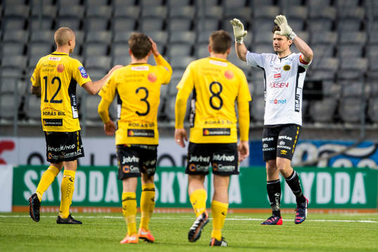 Elfsborgs spelare jublar