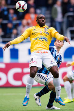 Falkenbergs Hakeem Araba och Djurgårdens Jesper Karlström