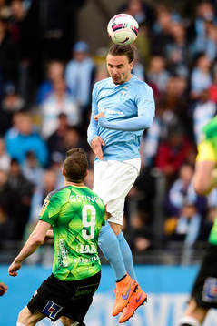 Malmö FFs Erik Johansson