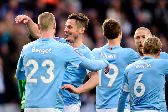 Malmö FFs Jo Inge Berget jublar