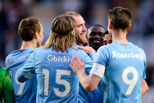 Malmö FFs Jo Inge Berget jublar