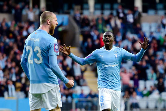 Malmö FFs Jo Inge Berget jublar
