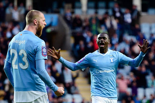 Malmö FFs Jo Inge Berget jublar