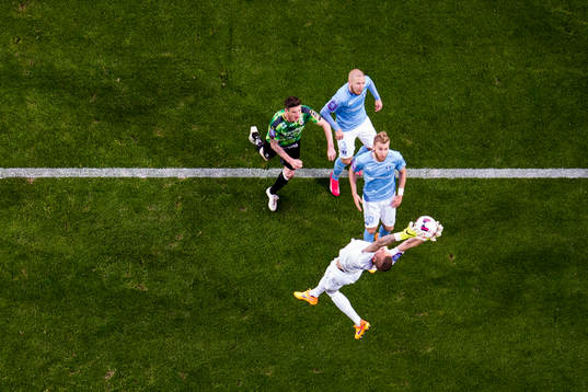 Bläddra bland fler bilder av Fotboll, Allsvenskan, Malmö FF - Halmstad