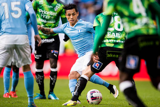 Malmö FFs Victor Yoshimar Yotun Flores