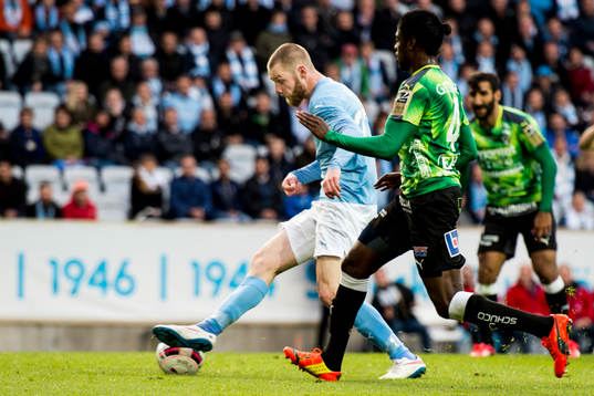 Malmö FFs Jo Inge Berget gör 2-0