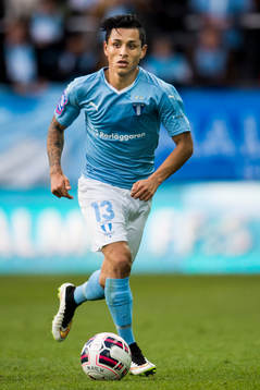 Malmö FFs Victor Yoshimar Yotun Flores