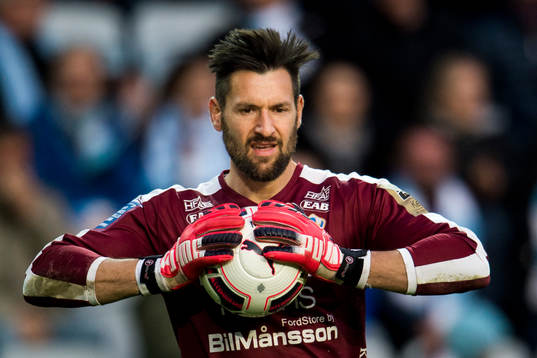 Halmstads målvakt Stojan Lukic