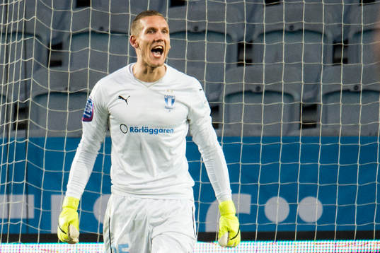 Malmö FFs målvakt Robin Olsen