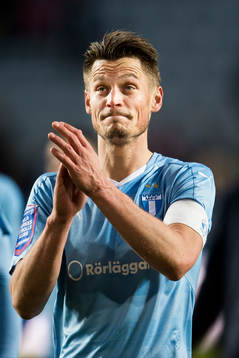 Malmö FFs Markus Rosenberg tackar publiken