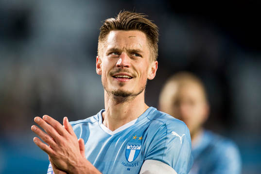 Malmö FFs Markus Rosenberg tackar publiken