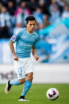 Malmö FFs Victor Yoshimar Yotun Flores