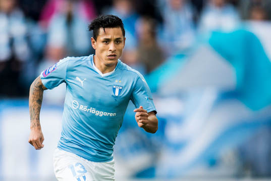 Malmö FFs Victor Yoshimar Yotun Flores