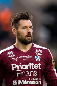 Halmstads målvakt Stojan Lukic
