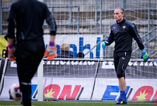 Örebros målvakt Jacob Rinne är med i startelvan