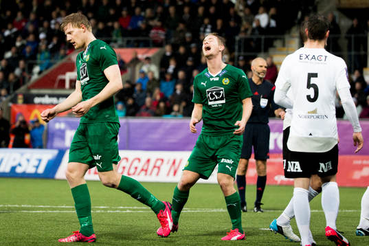 Hammarbys spelare deppar