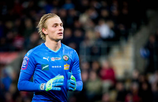 Örebros målvakt Jacob Rinne