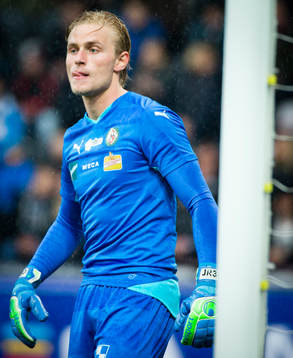 Örebros målvakt Jacob Rinne