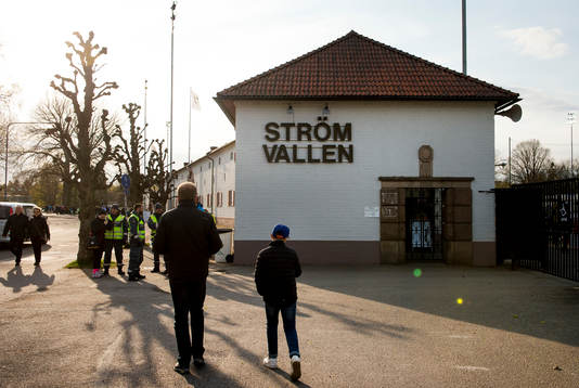 Sista matchen på arenan Strömvallen blir fotbollsmatchen