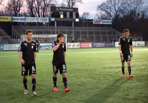 IFK Göteborgs Emil Salomonsson, Lasse Vibe, Tom Pettersson
