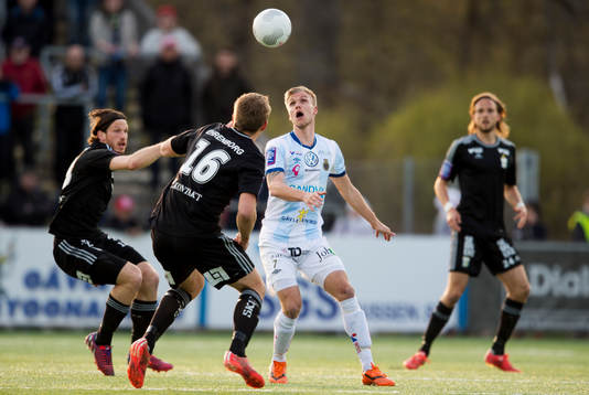 Gefles Robin Nilsson möter IFK Göteborgs Gustav Svensson