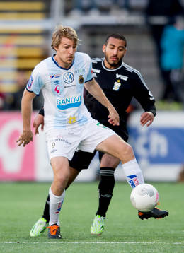 Gefles Johan Oremo och IFK Göteborg Haitam Aleesami
