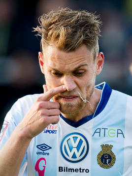 Gefles David Fällman fräser ur lite snor