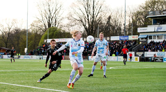 IFK Göteborgs Jakob Ankersen och Gefles Jacob Ericsson
