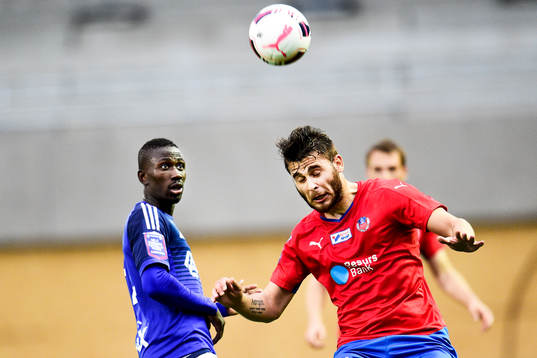 Sundsvalls Pa Amat Dibba och Helsingborgs Astrit Ajdarevic