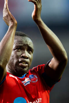 Helsingborgs Emmanuel Boateng tackar publiken