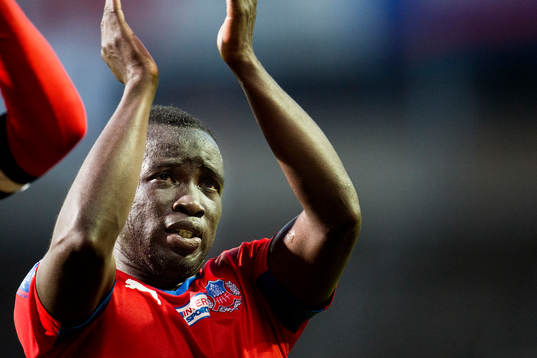 Helsingborgs Emmanuel Boateng tackar publiken