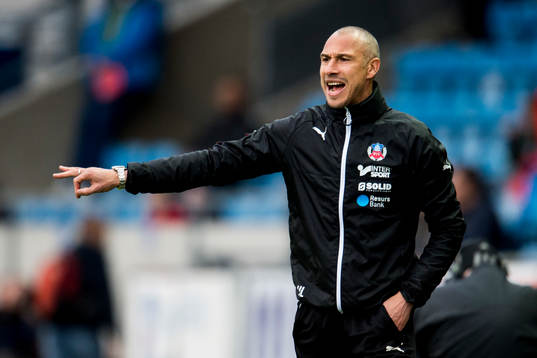 Helsingborgs manager Henrik Larsson