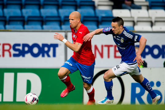 Helsingborgs Mattias Lindström och Sundsvalls Adam