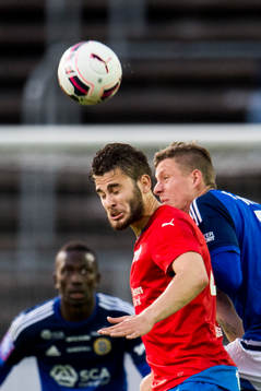 Helsingborgs Astrit Ajdarevic och Sundsvalls Johan Eklund