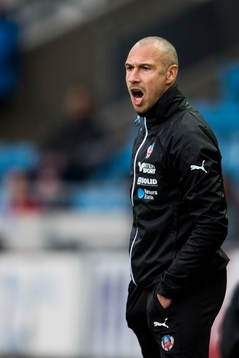 Helsingborgs manager Henrik Larsson