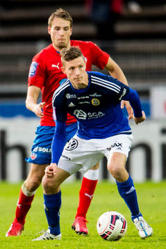 Sundsvalls Johan Eklund och Helsingborgs Frederik Helstrup