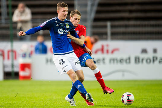 Sundsvalls Johan Eklund och Helsingborgs Frederik Helstrup