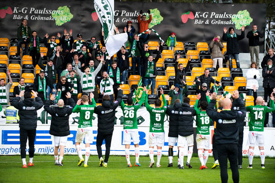 Bläddra bland fler bilder av Fotboll, Allsvenskan, Mjällby - Jönköping