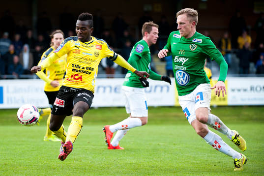 Mjällbys Lumala Abdu och Jönköpings Södras Joakim
