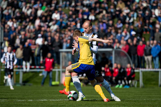 Landskronas Darko Lukanovic och Eskilsminnes Christoffer