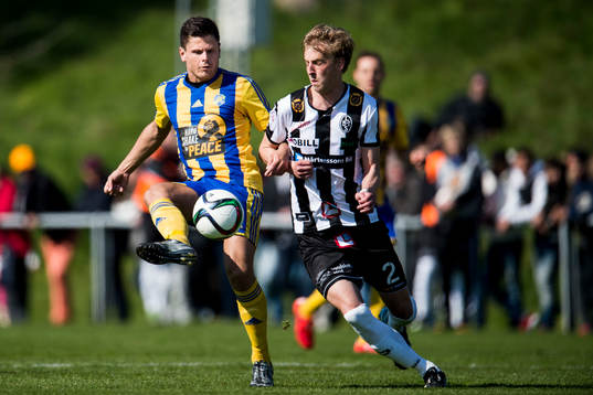 Eskilsminnes Peter Milata och Landskronas Viktor Svensson