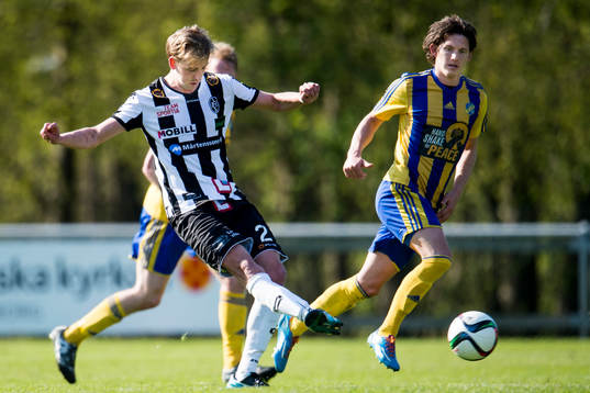 Landskronas Viktor Svensson och Eskilsminnes Robin Book