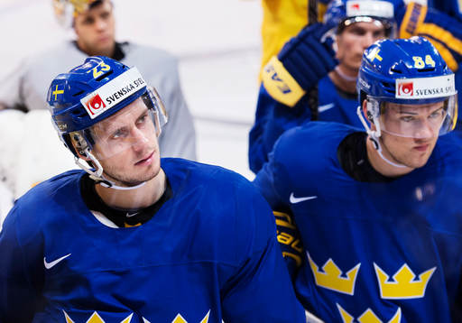 Oliver Ekman Larsson och Oscar Klefbom på Sveriges